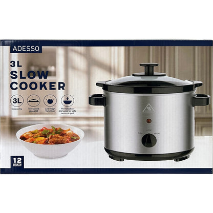 Adesso 3l Slow Cooker Each