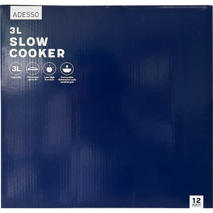 Adesso 3l Slow Cooker Each