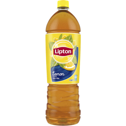 Lipton Ice Tea Lemon Tea Iced Tea Bottle Lemon 1.5l