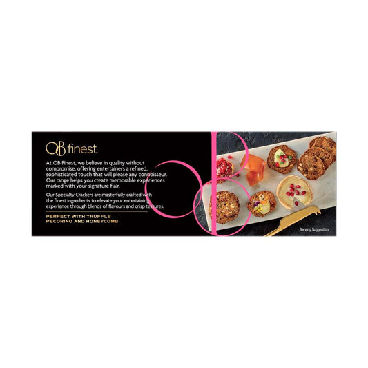 OB Finest Fig & Almond Crackers - 150g
