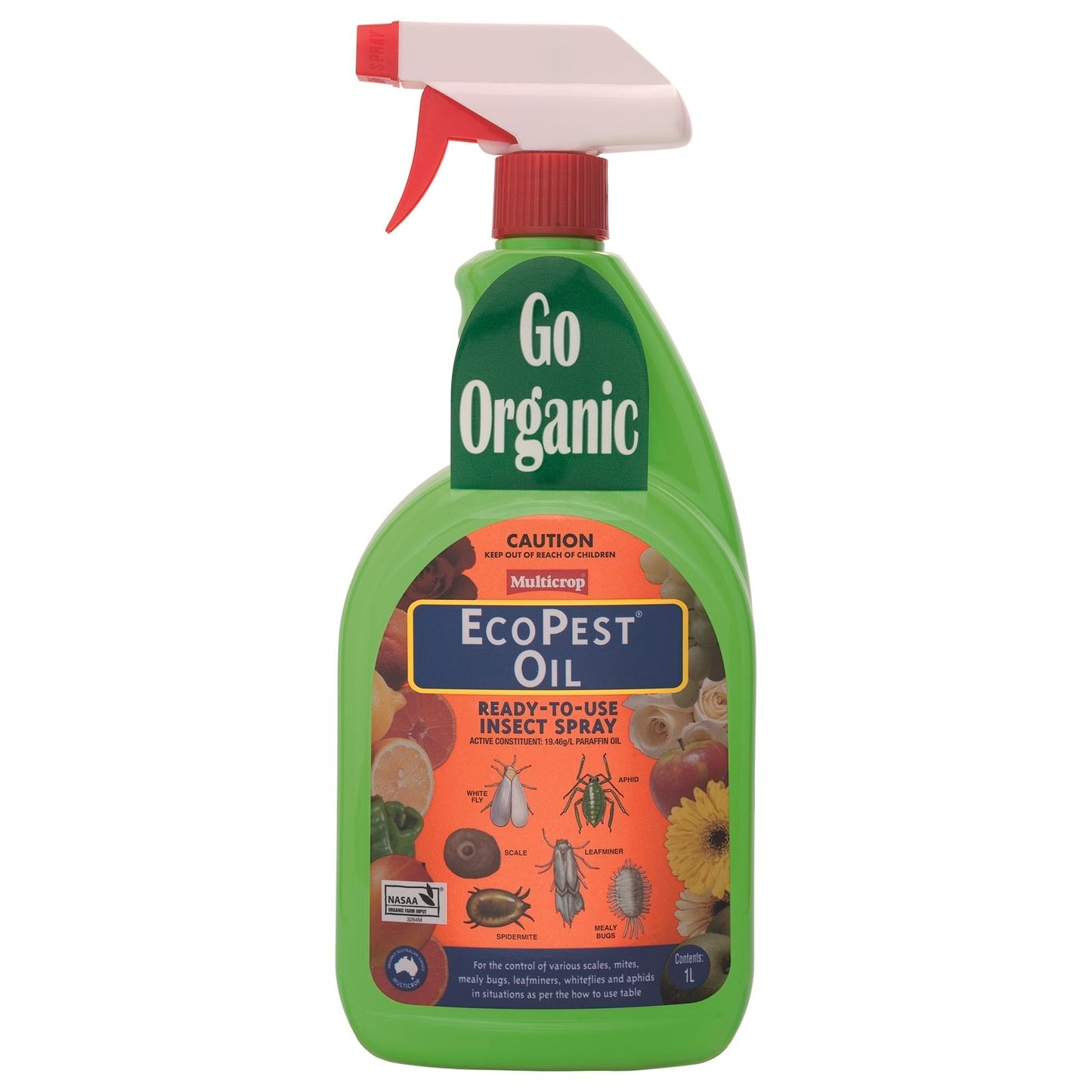 Multicrop EcoPest Oil Insect Spray - 1L