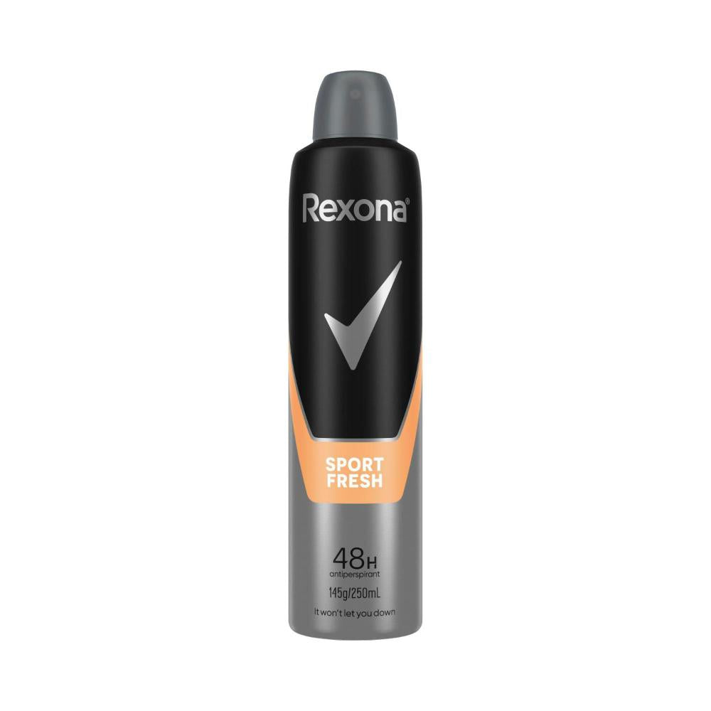 Rexona Men Deodorant 48hr Aerosol Sport Fresh - 250mL