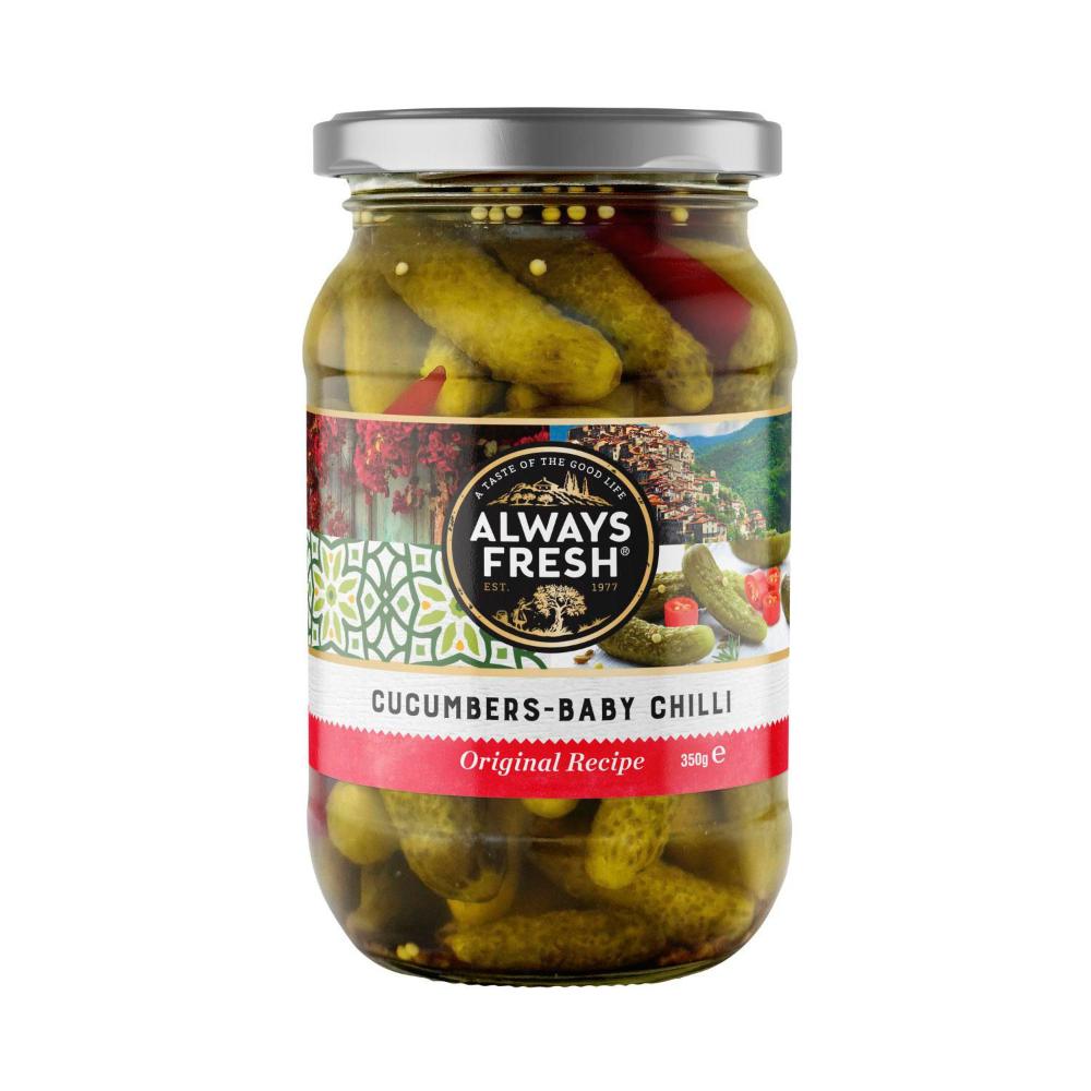 Always Fresh Baby Cucumber Chilli - 350g
