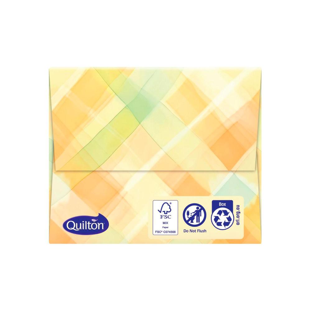 Quilton 3 Ply Aloe Vera Facial Tissues - 95 Pack