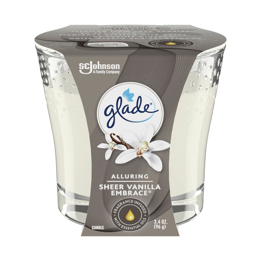Glade Candle Alluring Sheer Vanilla Embrace - 1 each