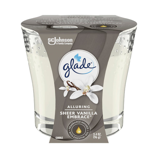 Glade Candle Alluring Sheer Vanilla Embrace - 1 each