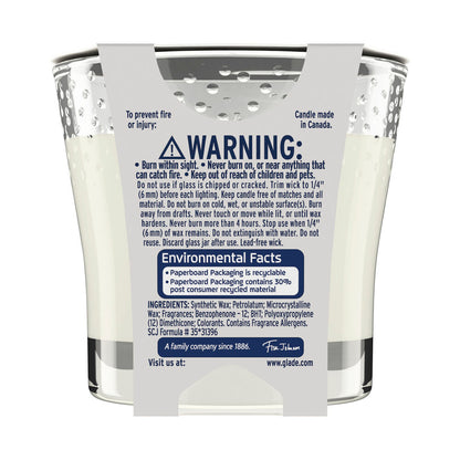 Glade Candle Alluring Sheer Vanilla Embrace - 1 each
