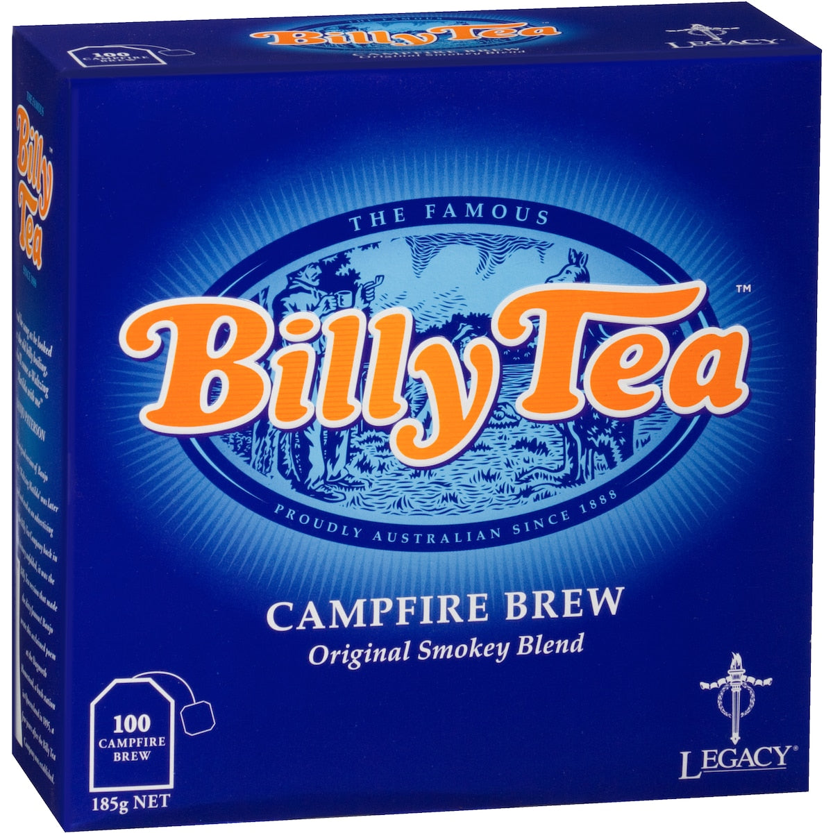 Billy Tea Campfire Brew Tea Bags 100 Pack