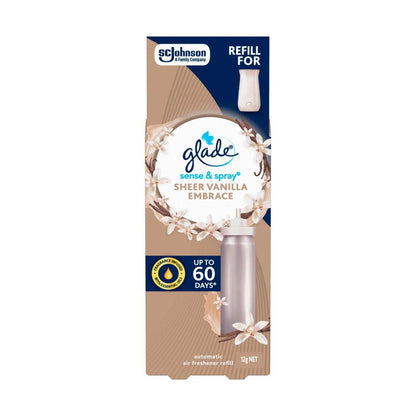 Glade Sense & Spray Air Freshener Refill Sheer Vanilla Embrace - 12g