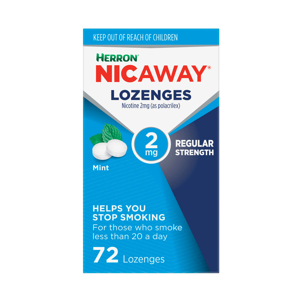 Herron Nicaway Nicotine Lozenge 2mg - 72 pack
