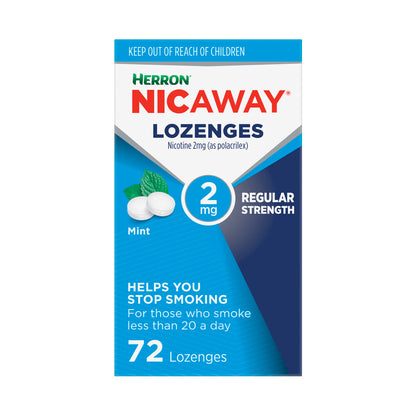 Herron Nicaway Nicotine Lozenge 2mg - 72 pack