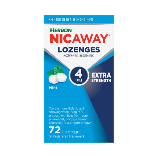 Herron Nicaway Nicotine Lozenge 4mg - 72 pack