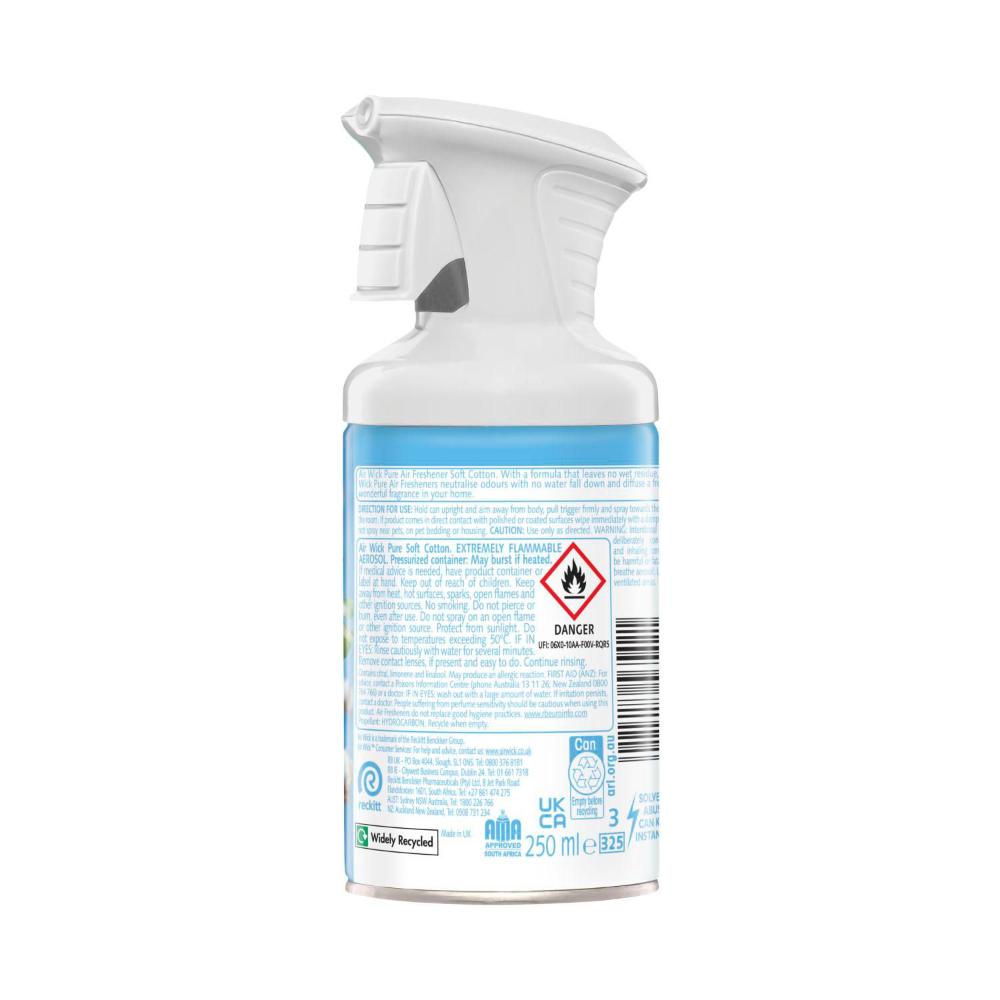 Air Wick Pure Soft Cotton Air Freshener Spray - 159g