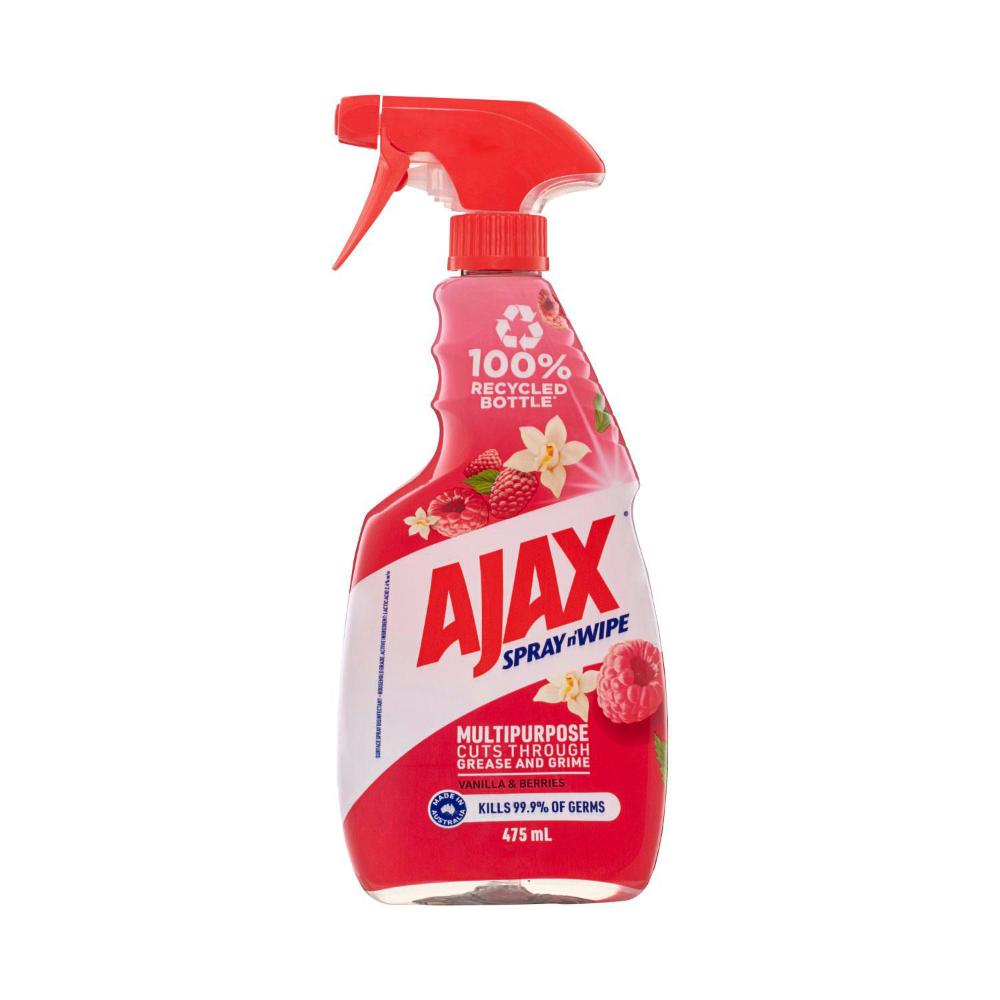 Ajax Spray N Wipe Divine Blends Vanilla & Berries - 475mL