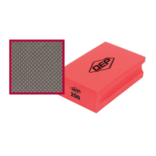 QEP Diamond Sanding Block - 200 Grit - 60 x 95mm