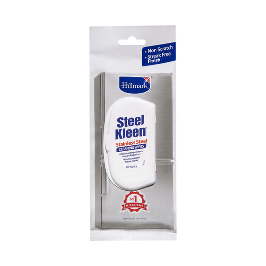 Hillmark Stainless Steel Wipes - 20 pack