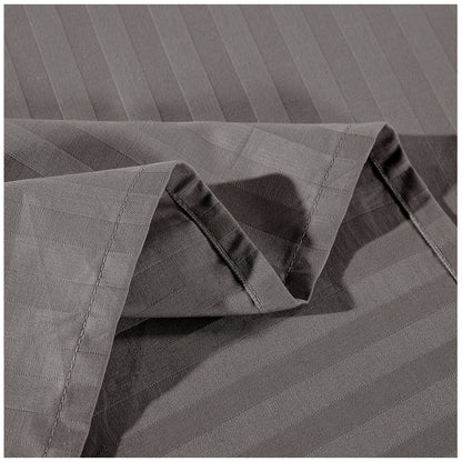 Kensington 1200 Thread Count 100% Egyptian Cotton Queen Sheet Set Charcoal