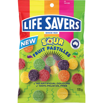 Life Savers Sour Fruit Pastilles 170g