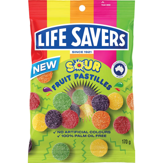 Life Savers Sour Fruit Pastilles 170g