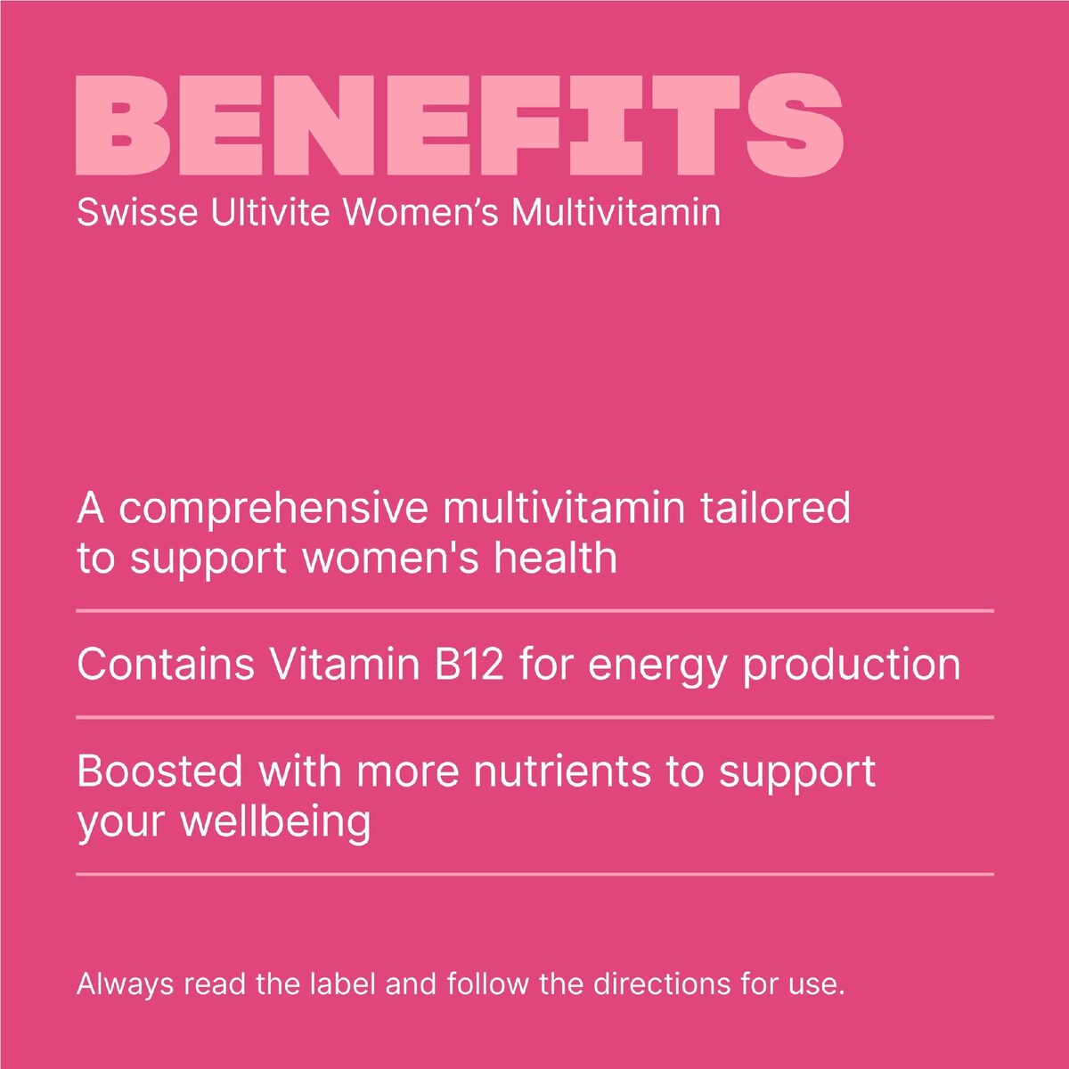 Swisse Women's Multivitamin 100 Pack