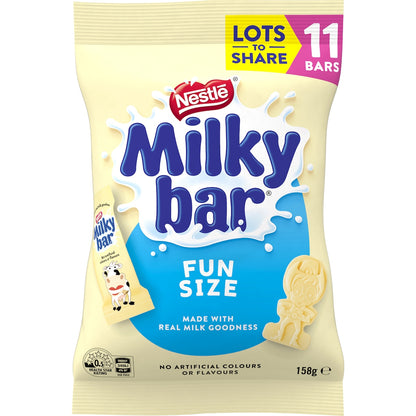 Milkybar White Choc 11 Mini Bars Share Pack 158g