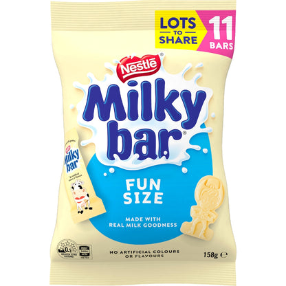 Milkybar White Choc Mini Bars Sharepack 11 Pack