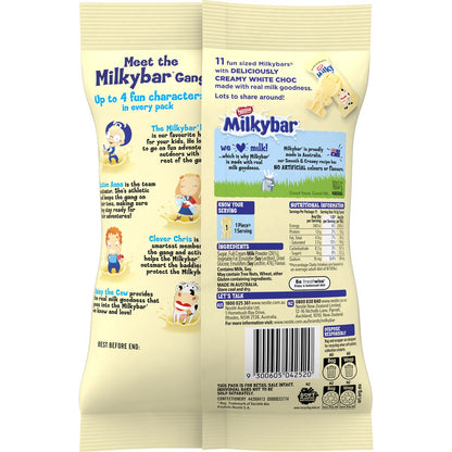 Milkybar White Choc 11 Mini Bars Share Pack 158g