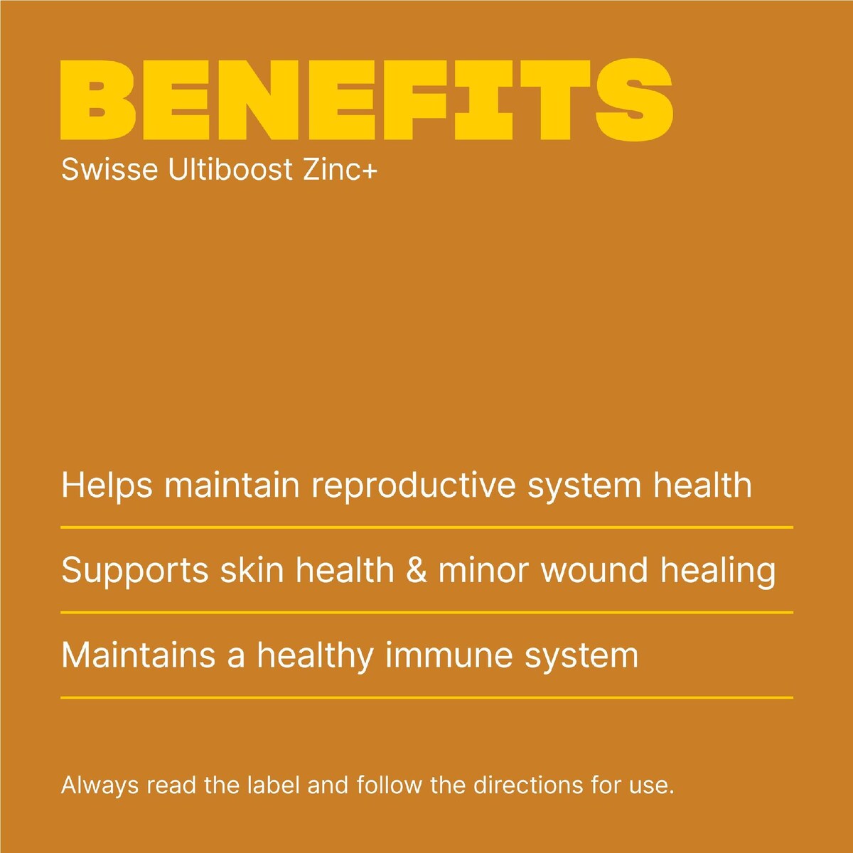 Swisse Zinc+ 120 Pack