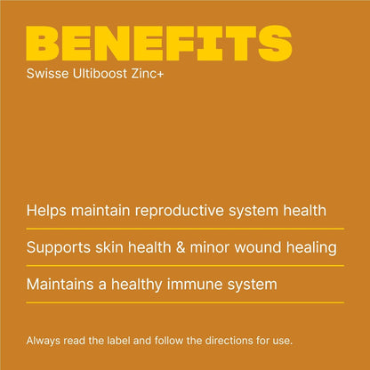 Swisse Zinc+ 120 Pack