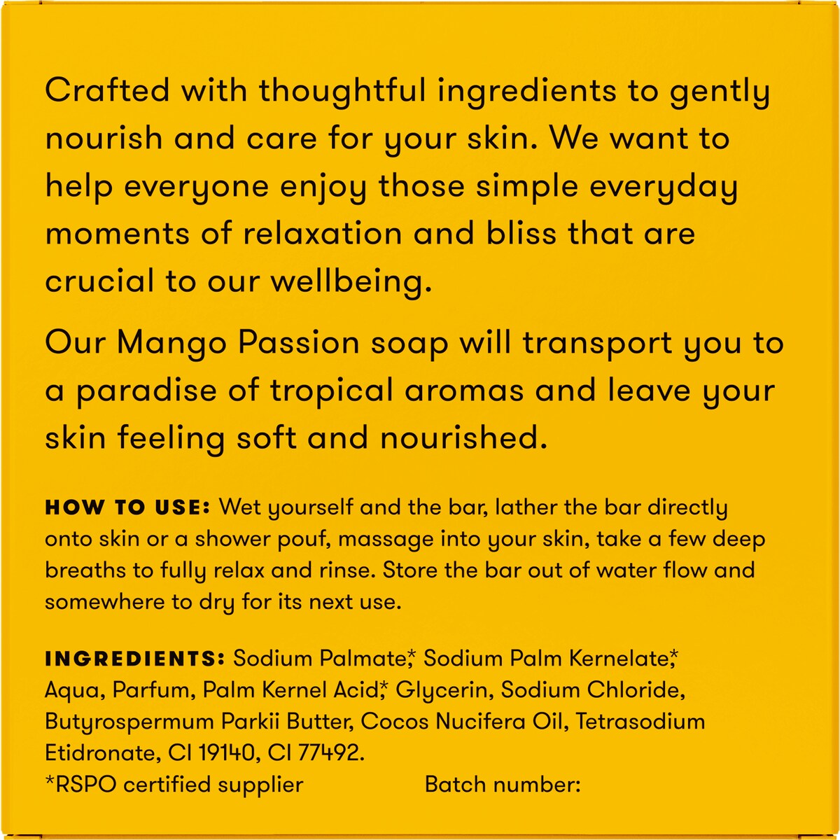 Anihana Feel Good Soap Mango & Passionfruit 120g