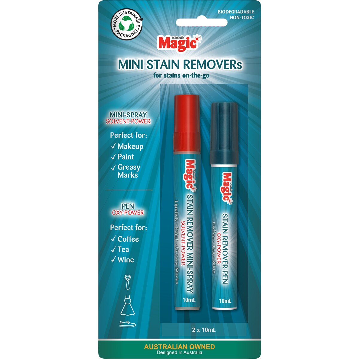 Magic Mini Stain Remover 2 pack