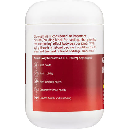 Natures Way Glucosamine Tablets 1500Mg 180 pack