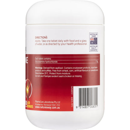 Natures Way Glucosamine Tablets 1500Mg 180 pack