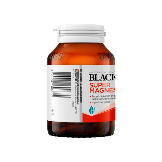 Blackmores Super Magnesium+ Muse Vitamin Tablets - 100 pack