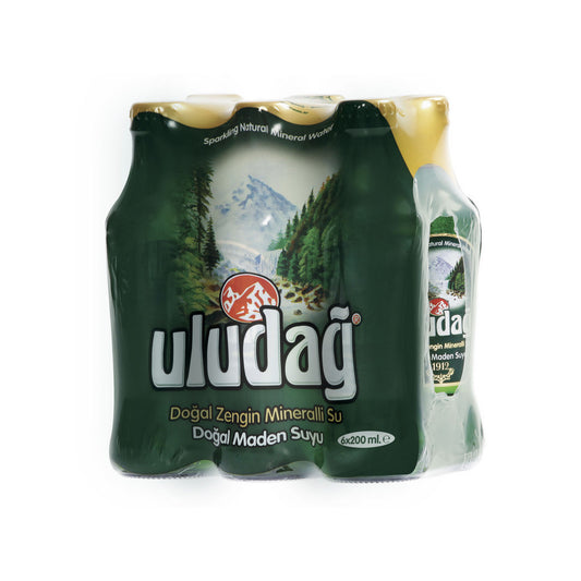 Uludag Sparkling Mineral Water - 6 pack