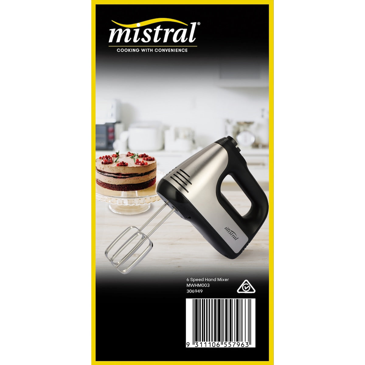 Mistral 6 Speed Hand Mixer
