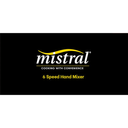 Mistral 6 Speed Hand Mixer