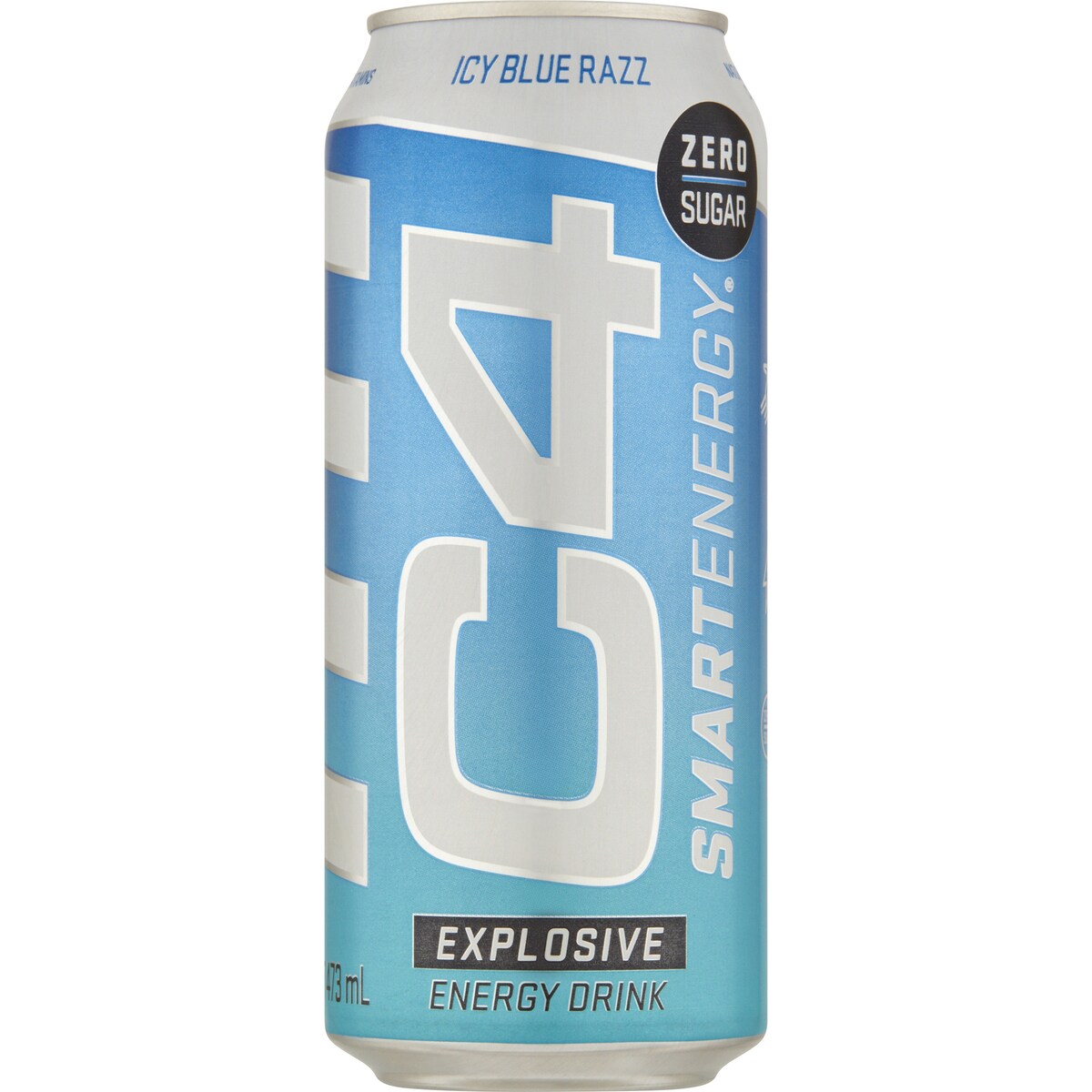 C4 Smart Energy Icy Blue Razz Can 473ml