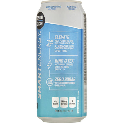 C4 Smart Energy Icy Blue Razz Can 473ml