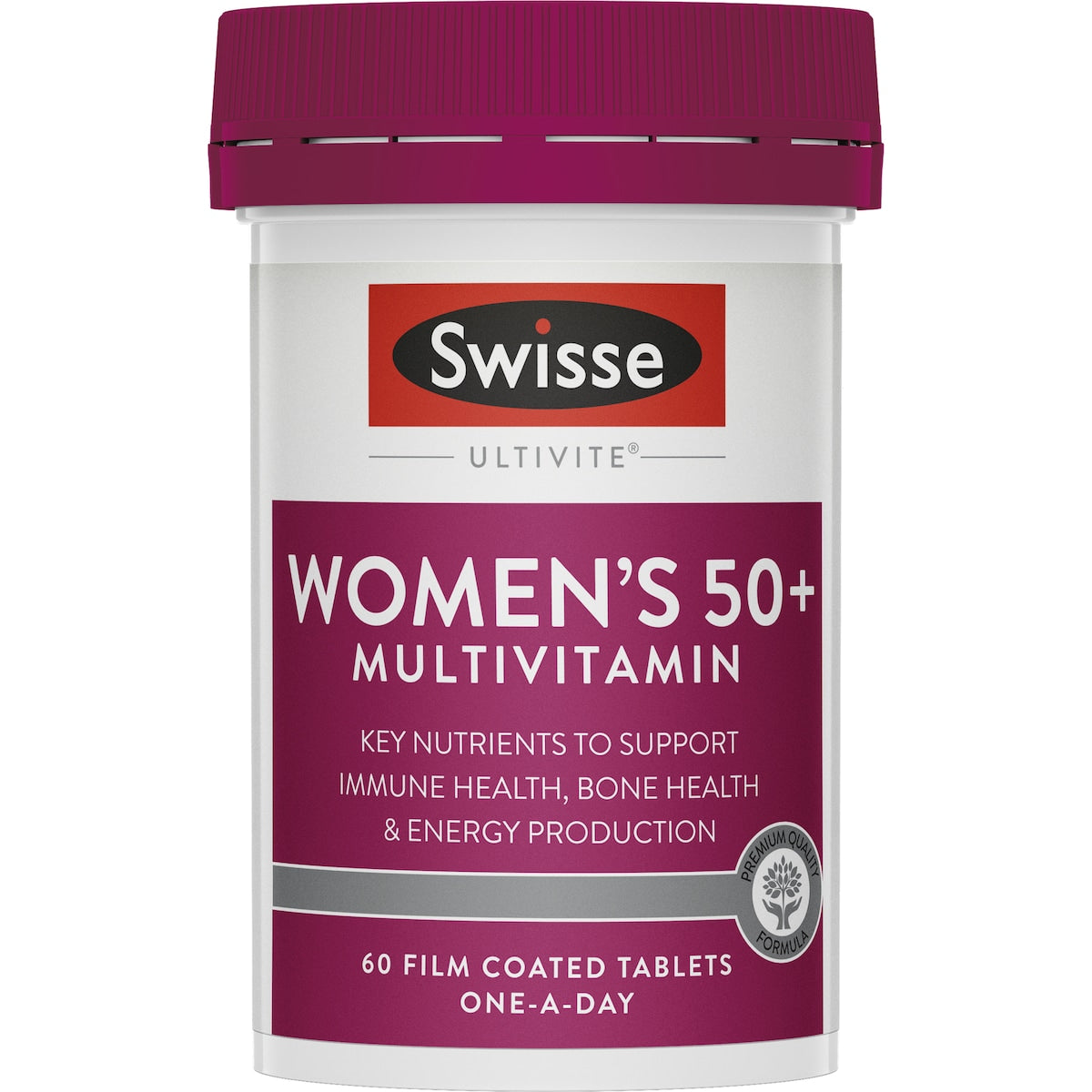 Swisse Ultivite Women's 50+ Multivitamin Tablets 60 pack