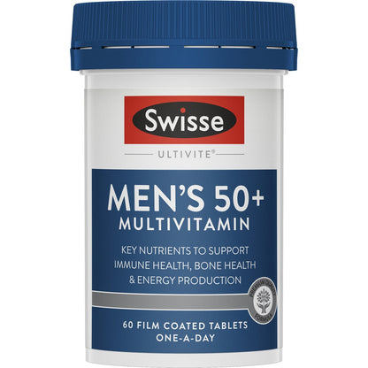 Swisse Ultivite Mens 50+ Multivitamin Tablets 60 Tablets