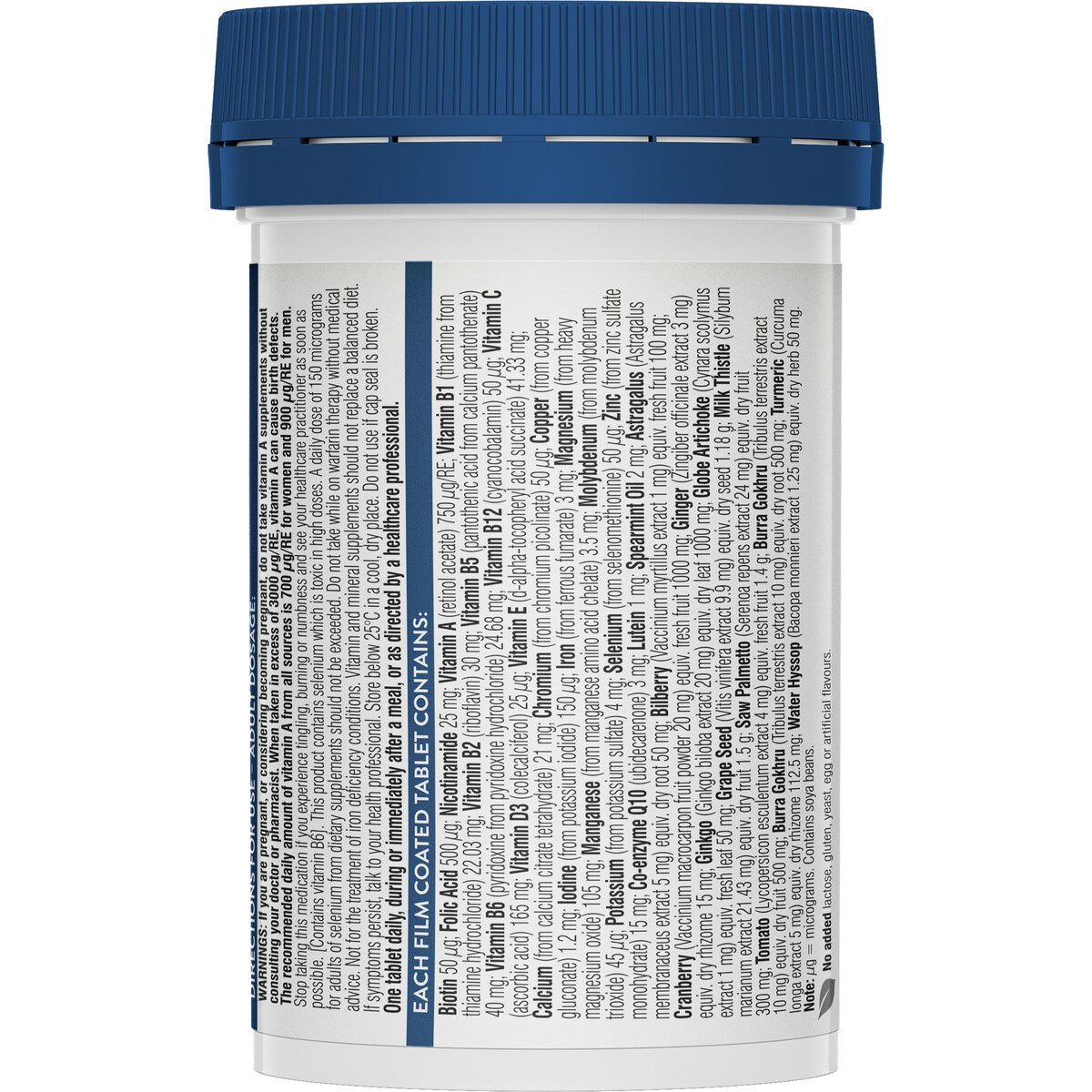 Swisse Ultivite Mens 50+ Multivitamin Tablets 60 Tablets