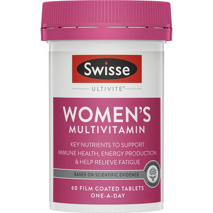 Swisse Ultivite Women's Multi Vitamin Tablets 60 Pack