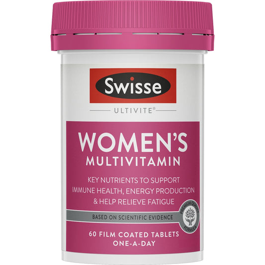 Swisse Ultivite Women's Multi Vitamin Tablets 60 Pack
