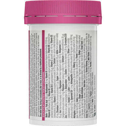 Swisse Ultivite Women's Multi Vitamin Tablets 60 Pack