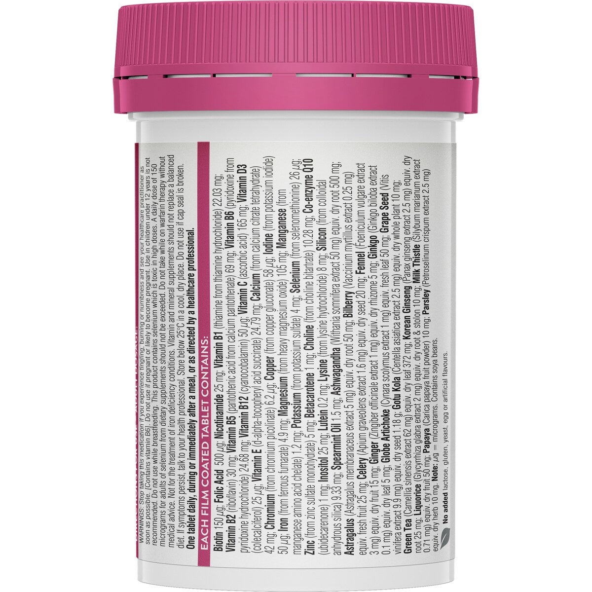 Swisse Ultivite Women's Multi Vitamin Tablets 60 Pack