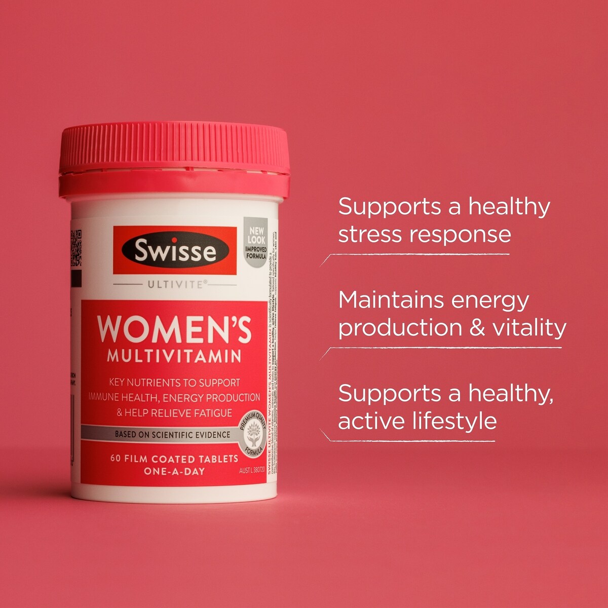 Swisse Ultivite Women's Multi Vitamin Tablets 60 Pack