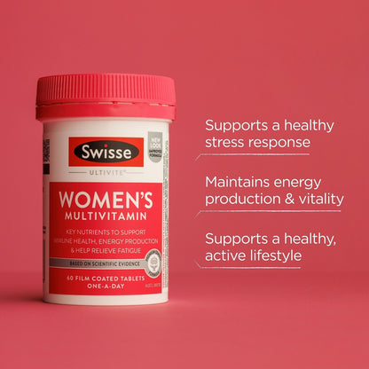 Swisse Ultivite Women's Multi Vitamin Tablets 60 Pack