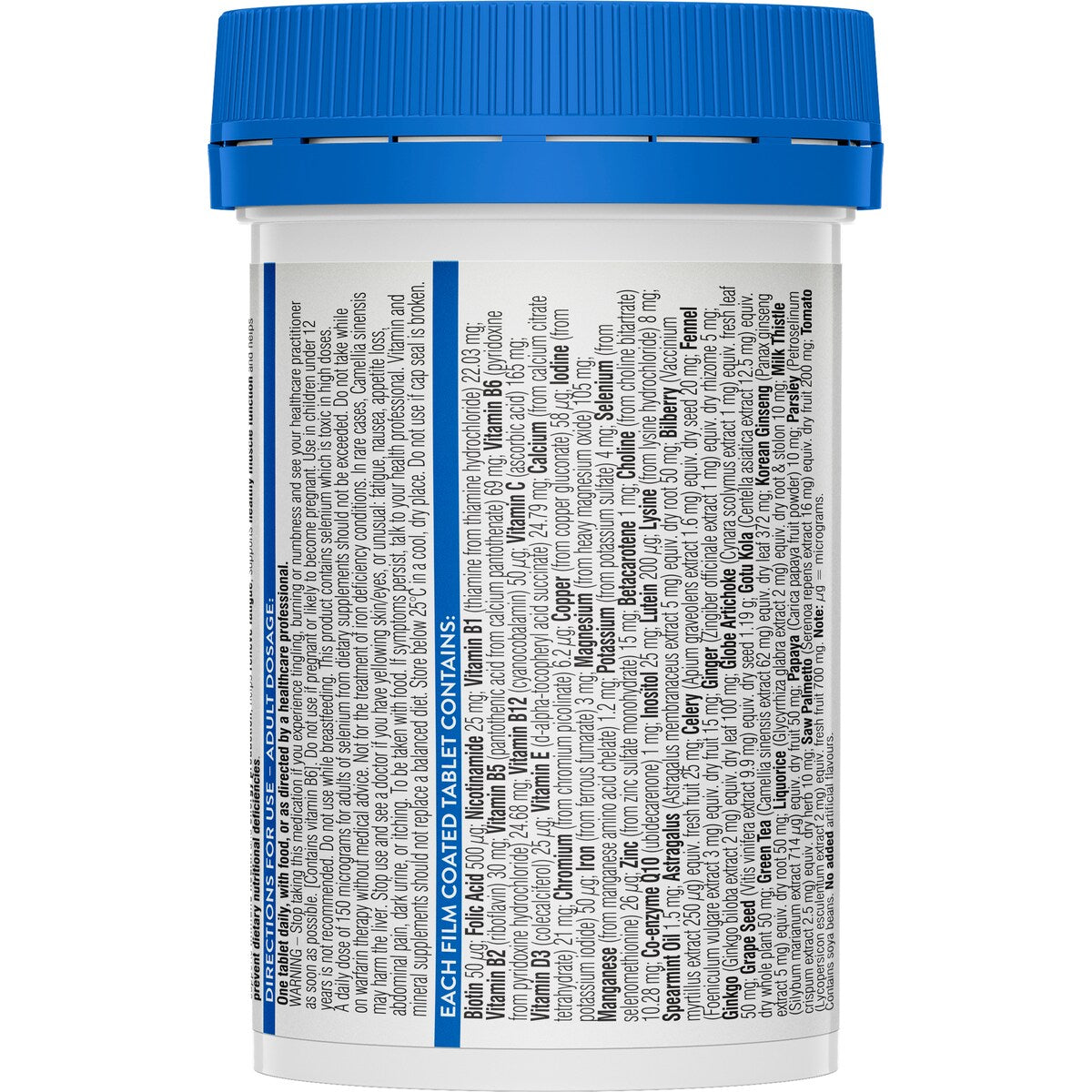 Swisse Ultivite Men's Multi Vitamin Tablets 60 Pack