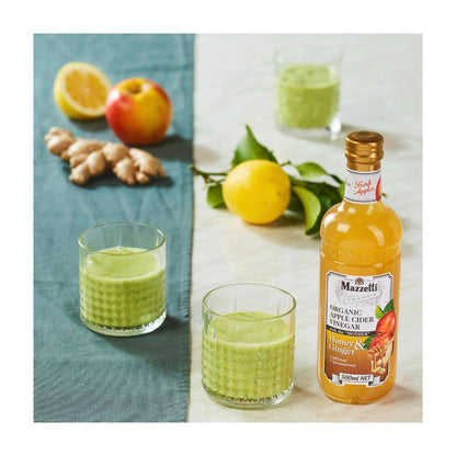 Mazzetti Organic Apple Cider Vinegar With Honey & Ginger - 500mL